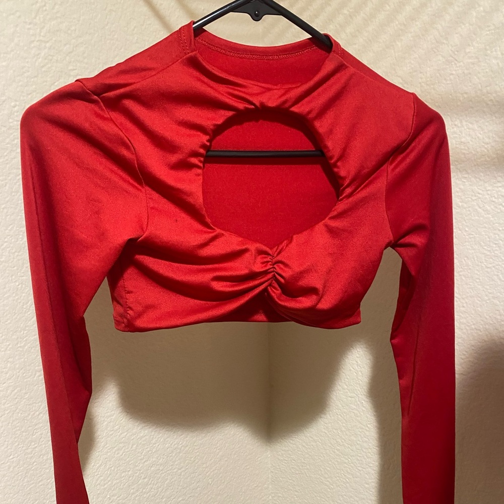 Red top and bottom!